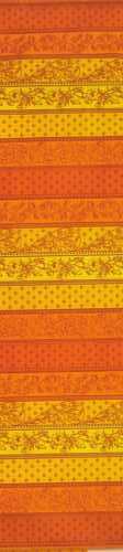 Provence fabric Bandol ocre rayure