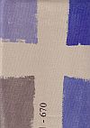 GRAU10 Palette d'artiste bleu allover